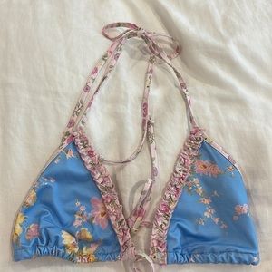 LoveShackFancy bikini top